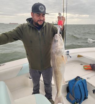 Reeling in memories in Galveston.