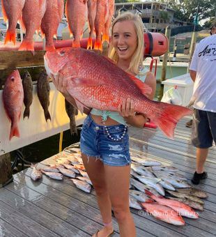 Amazing huge snapper from bountiful Florida!