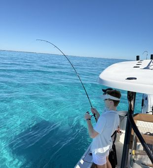 Island time and fishing lines.