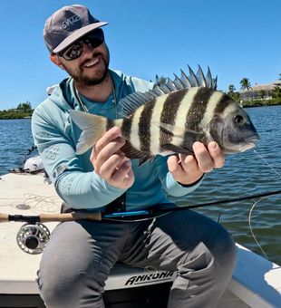 Inshore slam—Sheepshead Fishing