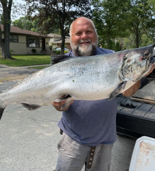 The Best Salmon Fishing in Illinois!