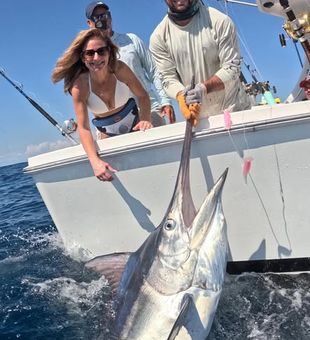 Monster Marlin Catch! What an amazing day here in Successful Charter in Islamorada, FL.