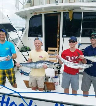Strong wahoo catch in West Palm Beach