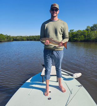 Fort Myers redfish on fly fishing and light tackle!