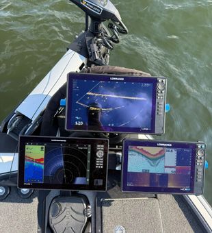 High-tech sonar setup ready for serious fishing action!