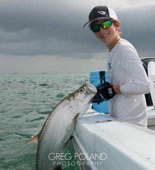 Shallow water thrills, tarpon fishing in Islamorada.