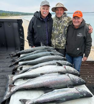 Loaded with Lake Michigan Chinook!