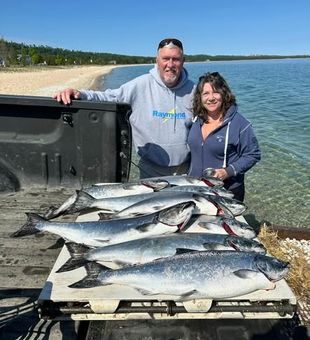 Explore the open waters of Lake Michigan and experience one of Michigan’s most sought-after fishing destinations.