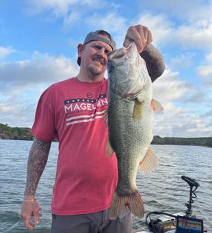 Nice bass catch in Madisonville TX waters!