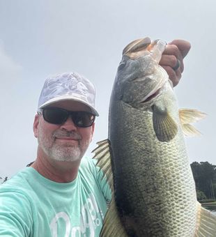 Big bass from Lake Conroe waters!
