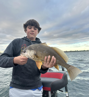 Great catch drift fishing today! Partly cloudy conditions made for an exciting day on the water.