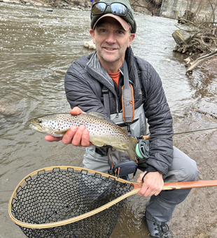 Drifting for a prized sea trout on a clouding afternoon.