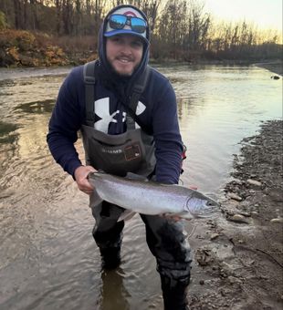 Early morning Trout bite in the WNY tributaries