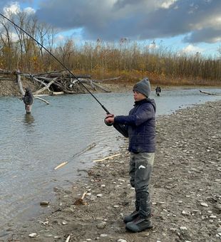 Western New York stream fishing for Brown and Rainbow Trout