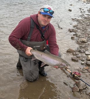 Fresh catch of the day Trout fishing in Western New York