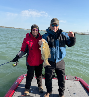 Beautiful Buffalo smallmouth bass caught drift fishing!
