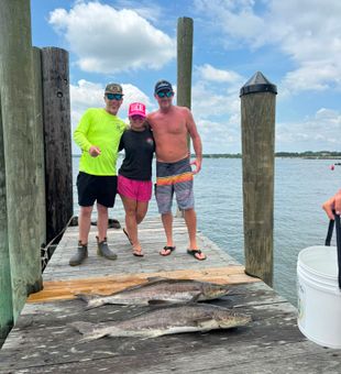 Double cobia success in Virginia Beach!