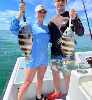 Sheepshead Fishing Fun in the Florida Sun.