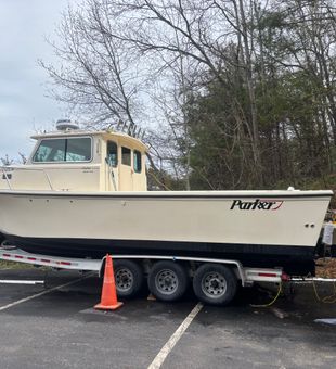 Parker fishing boat ready for Scituate waters.