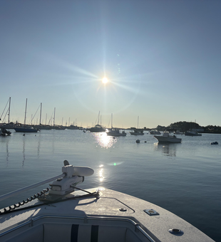 Clear skies and endless possibilities on the waters of Scituate!