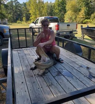 Gator Catch - Ludowici, GA.