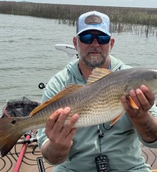 Casting through the coastal marshes of Darien, GA—pure inshore perfection.