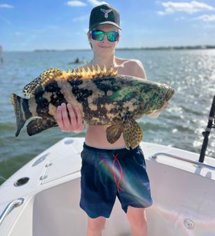 Jensen Beach Goliath Grouper bringing the excitement!