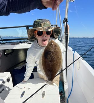 Flounder on board!  - Panama City, FL.