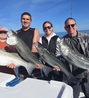 Reeling 'em in at Narragansett Pier