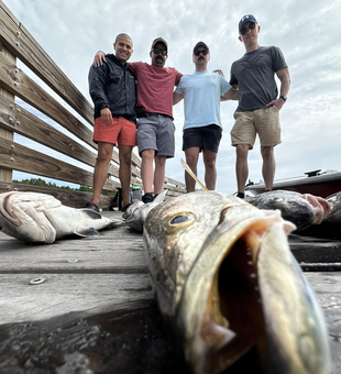 Nice catch using deep sea and drift fishing techniques in Gulf Shores!