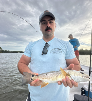 Nice redfish caught using deep sea and drift fishing techniques in Gulf Shores!