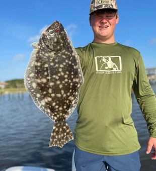Flounder caught in Fernandina Beach, FL
