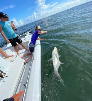 Tarpon fishing in Fernandina Beach, FL