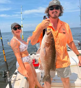 Mississippi waters deliver another impressive redfish catch!
