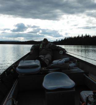 Enjoy scenic Yukon trout fishing adventures.