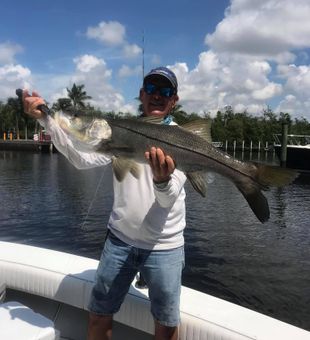 Large Snook Caught in Naples
