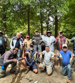Outstanding crappie fishing success in Gainesville GA!
