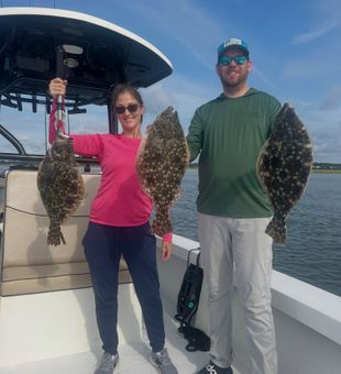 Get Hooked on Flounder Fishing – Experience the excitement of working local waters in search of this popular inshore catch.