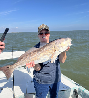 Corpus Christi redfish ready for the cooler!