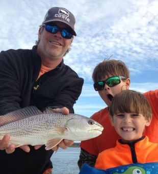 Redfish catch in Charleston Fishing.