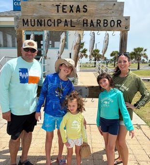 Port Aransas speckled trout and redfish action!