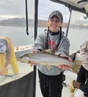 Beautiful brown trout from Sodus Point NY waters!