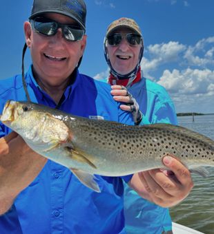 Bending rods on the Florida Gulf Coast.