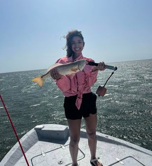 Beautiful South Padre Island redfish making memories on the water!