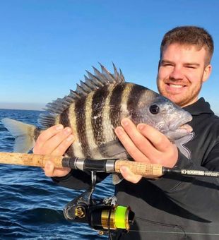 Sheepshead fishing. 