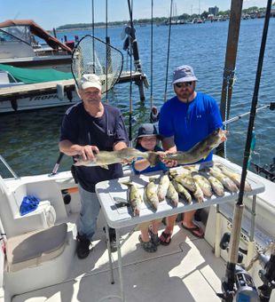 Outstanding walleye action in Dunkirk NY!