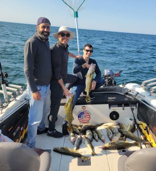 Chasing trophy walleye!