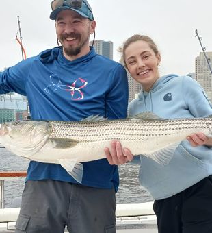 Boston Harbor fun with Trinacria Fishing!