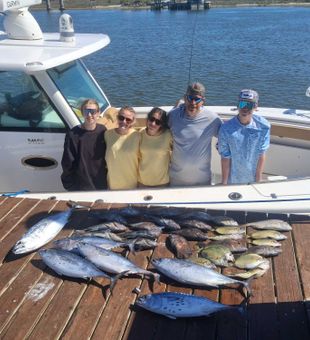 Little Tunny and mixed species from Sneads Ferry NC!