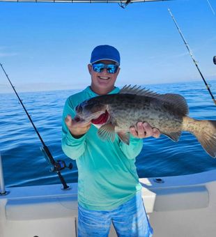 Nice gag grouper today.  To bad they are closed.  